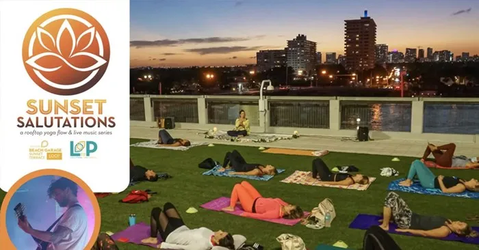 Sunset Salutation Yoga: August 12