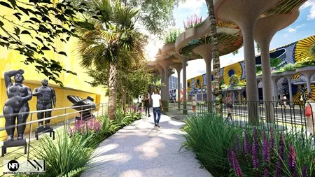 NEW RENDERINGS OF THE PROPOSED WYNWOOD TRAIN STATION: RELATED GROUP IS NOW LOBBYING FOR IT