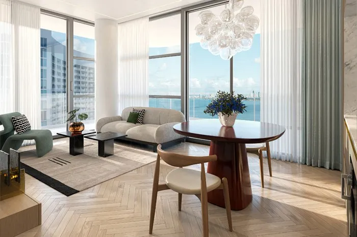 ELLE Residences Miami - Living Room