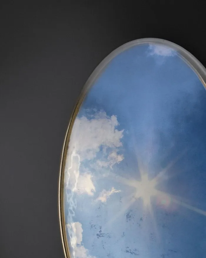 Mia Jung’s Cloud Mirror, presented by Charles Burnand Gallery.