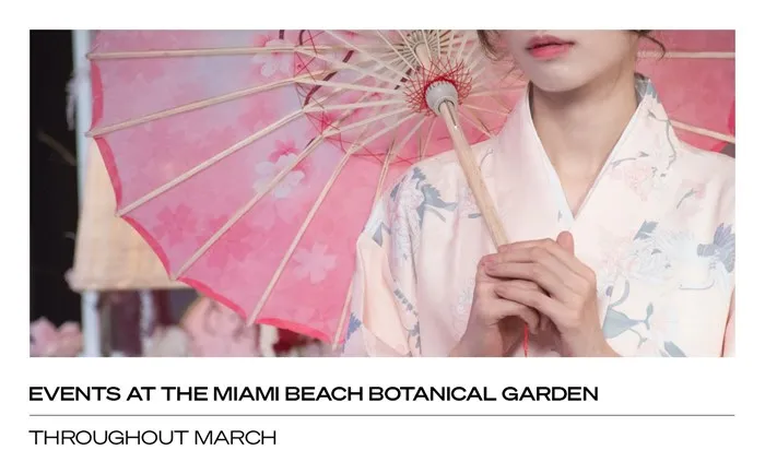 Events at the Miami Beach Botanical Garden