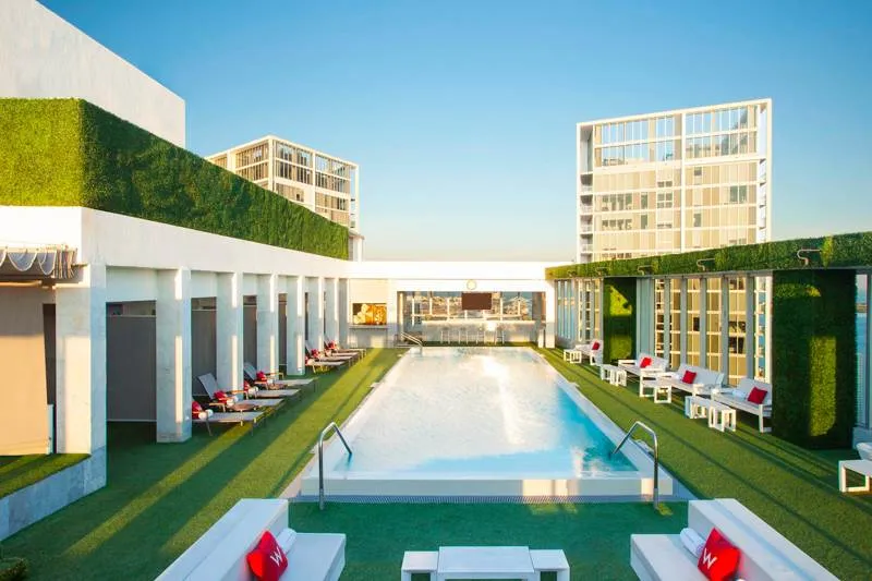 WET Deck at the W Hotel - South Beach, Miami