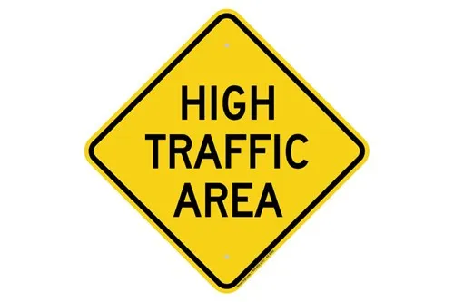 The most successful instances of sale by owner occur when the home is highly visible on a busy street.