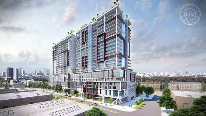 Oleta House (Architect's Rendering)