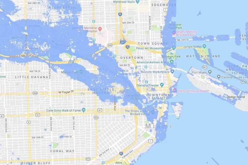 Projected sea-level rise