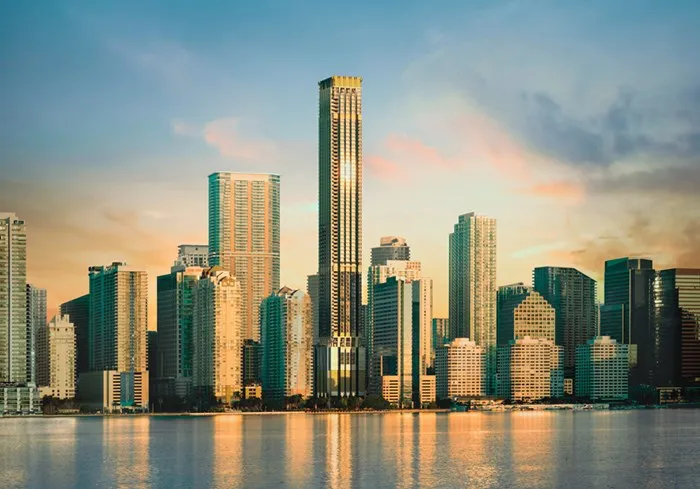 888 Brickell Exterior (Rendering)