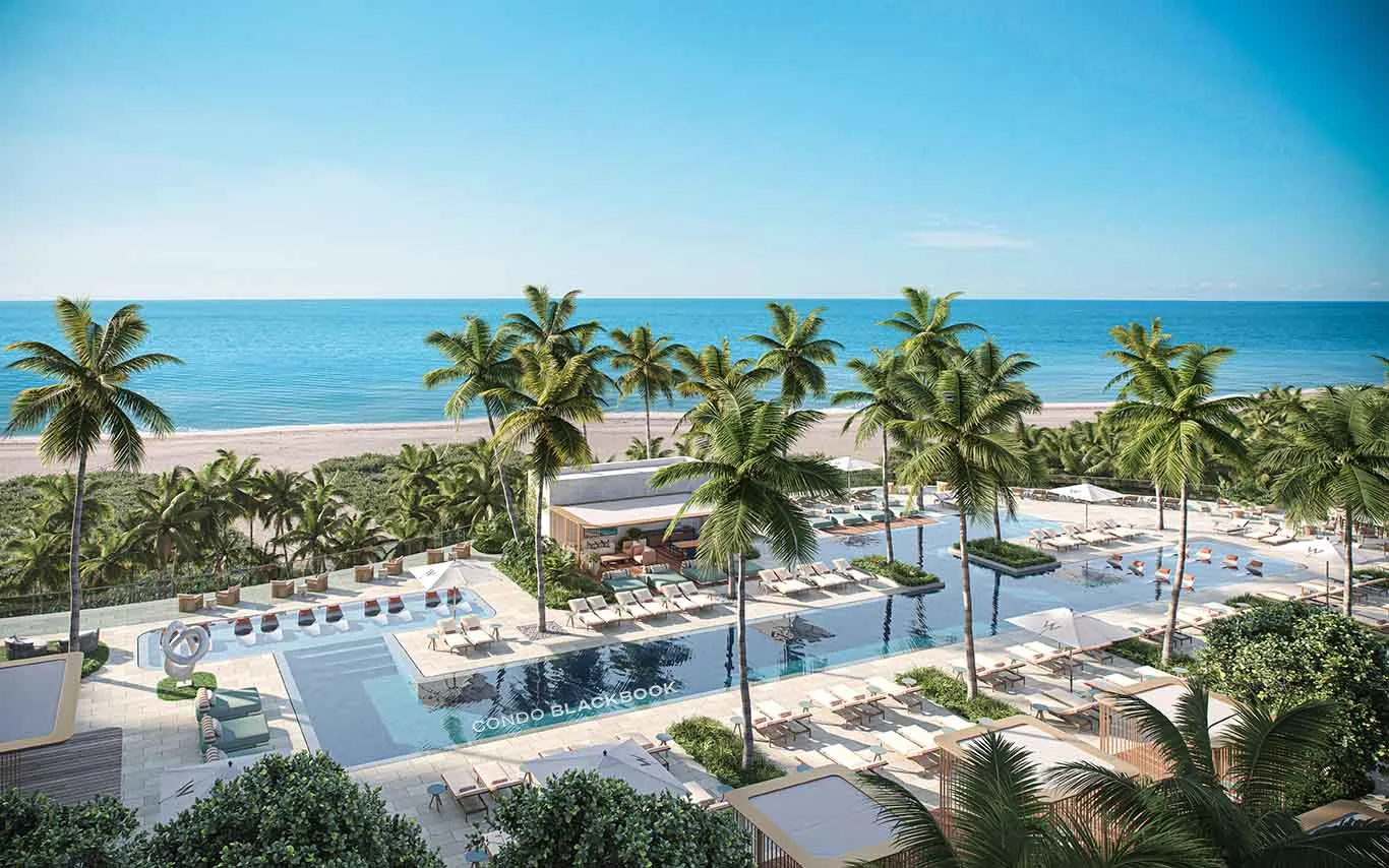 W Pompano Beach residence interior designer finishes